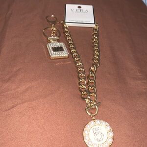 Necklace and keychain